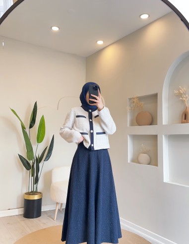 2926 cepli şanel takım - lacivert