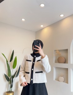 2926 cepli şanel takım - siyah 2