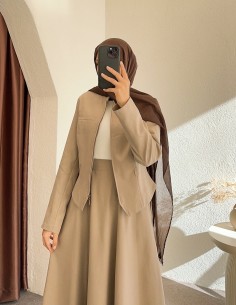 3171 kemerli süet takım -... 2