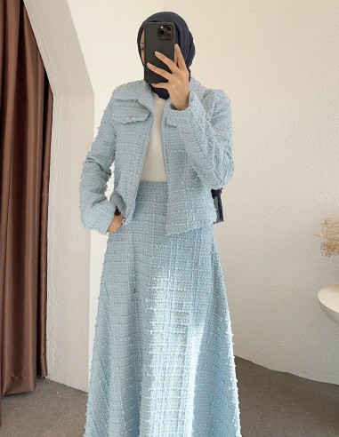 4257 tüvit takım - mavi