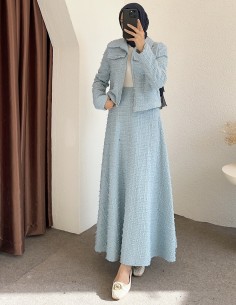 4257 tüvit takım - mavi