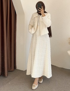 4257 tüvit takım - beyaz