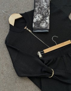 3155 simli takım -Siyah 2