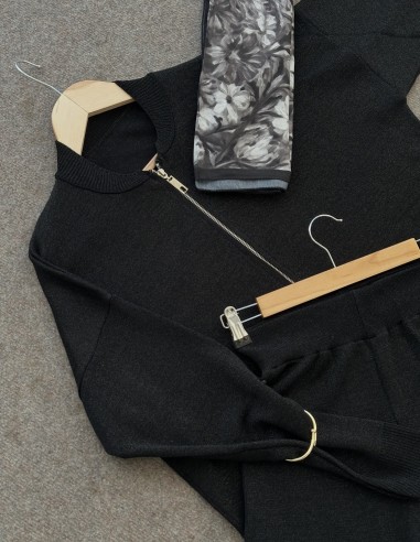 3155 simli takım -Siyah