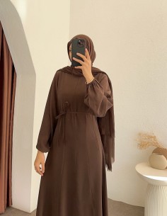 6131 tencel kumaş elbise -... 2