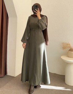 6131 tencel kumaş elbise -...