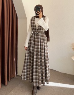 2118 ekose jile - kahverengi 2