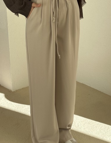 3709 palazzo pantolon - bej