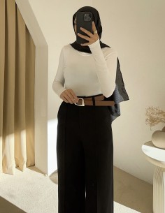 3102 parmak geçmeli badi-Beyaz 2