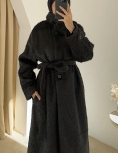 26133 oversize tüylü kaban... 2