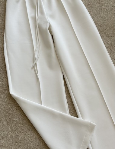 8860 scuba pantolon - beyaz