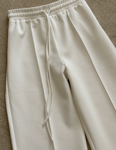 8860 scuba pantolon - beyaz