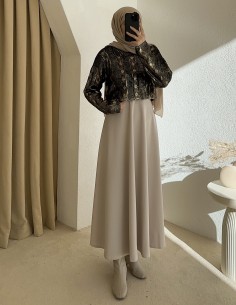 BS-207 simli crop kazak - gold 2