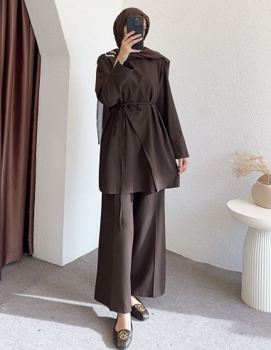 7055 gk takım - kahverengi