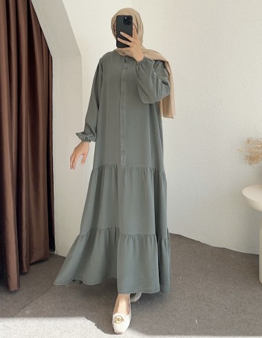 1262 elbise - yeşil