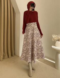 8961 desenli scuba etek -...