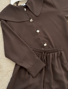 HK26068 BEBE YAKA Takım... 2