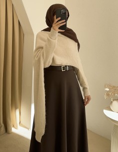 E318 atkı kazak- bej