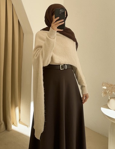 E318 atkı kazak- bej