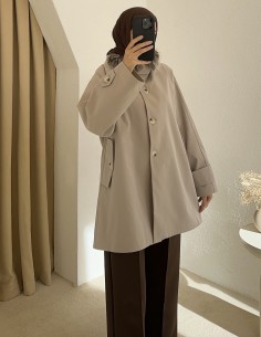 3169 su geçirmez trenç - Bej