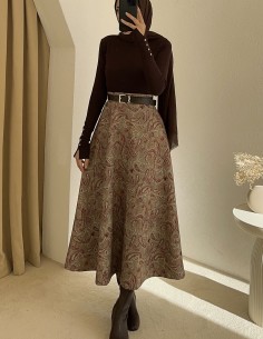 8961 desenli scuba etek -...