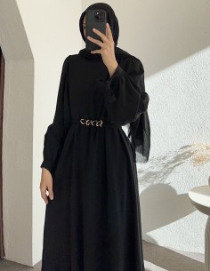 6129 eteği volanlı elbise... 2