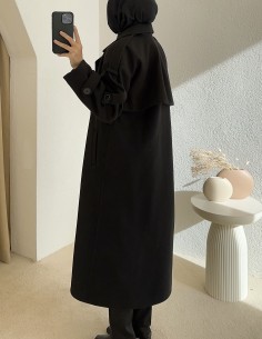 2336 rüzgarlıklı kaşe kaban... 2