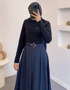 51240 fushya elbise - lacivert 2