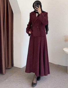 3141 tüvit takım - bordo