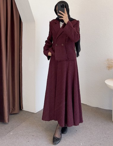 3141 tüvit takım - bordo