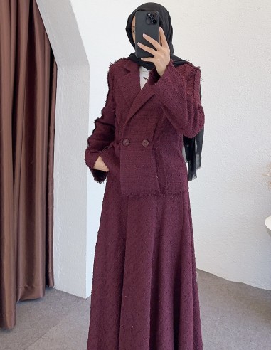 3141 tüvit takım - bordo