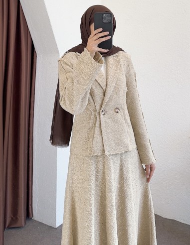 3141 tüvit takım - Bej