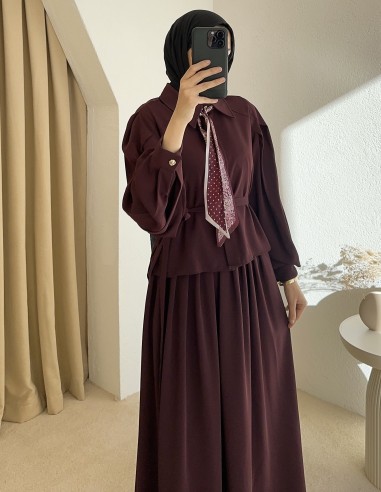 1158 efsun takım -mürdüm