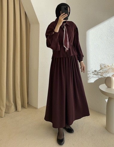 1158 efsun takım -mürdüm