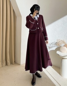 2783 Asya takım - bordo