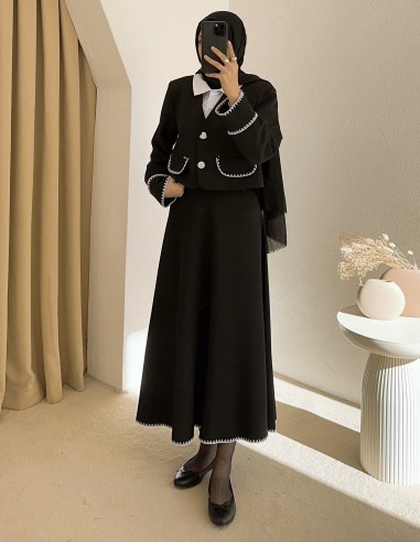 2783 Asya takım - siyah