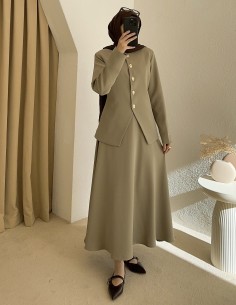 3185 almira takım - yeşil