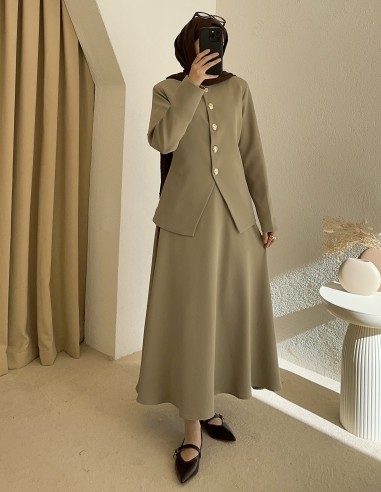 3185 almira takım - yeşil