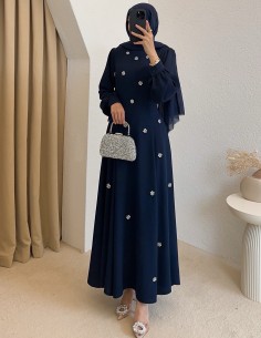 535 nopper abiye elbise -... 2