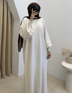 2740 triko elbise - taş 2