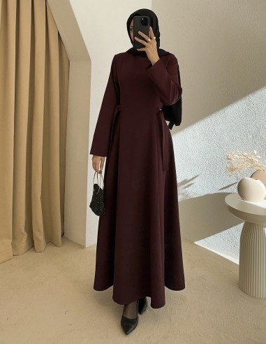 HY26000 eva elbise - bordo