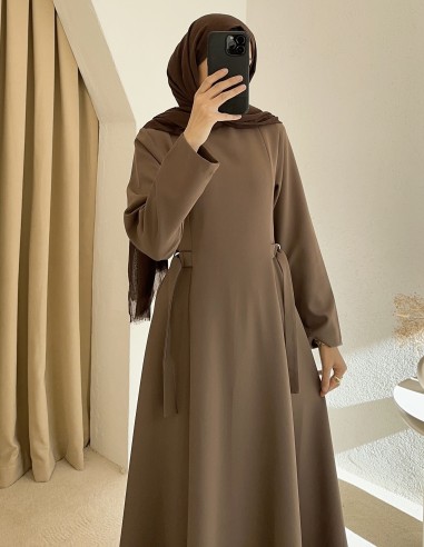 HY26000 eva elbise - Camel