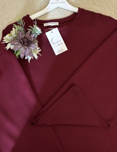 5258 oysho üst giyim - bordo 2