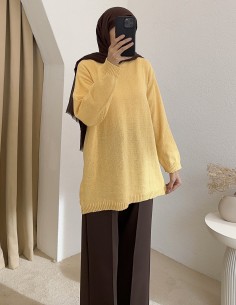 8869 tunik - sarı 2
