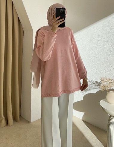 8869 tunik - pembe