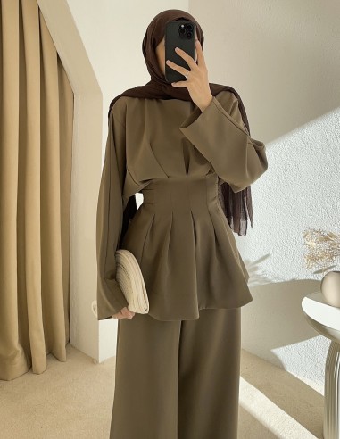 HK26113 Sahra takım - yeşil