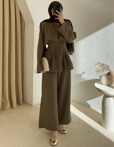 HK26113 Sahra takım - yeşil