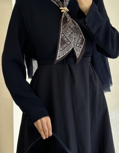 1155 love elbise - Lacivert