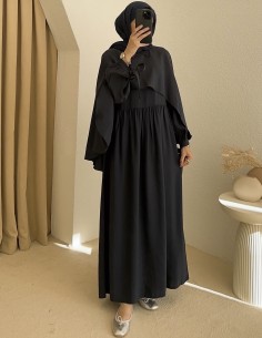 3174 wexa pelerinli elbise...