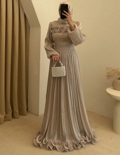 4843 defne abiye - ekru 2